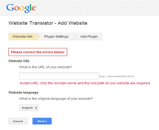 Website Translator